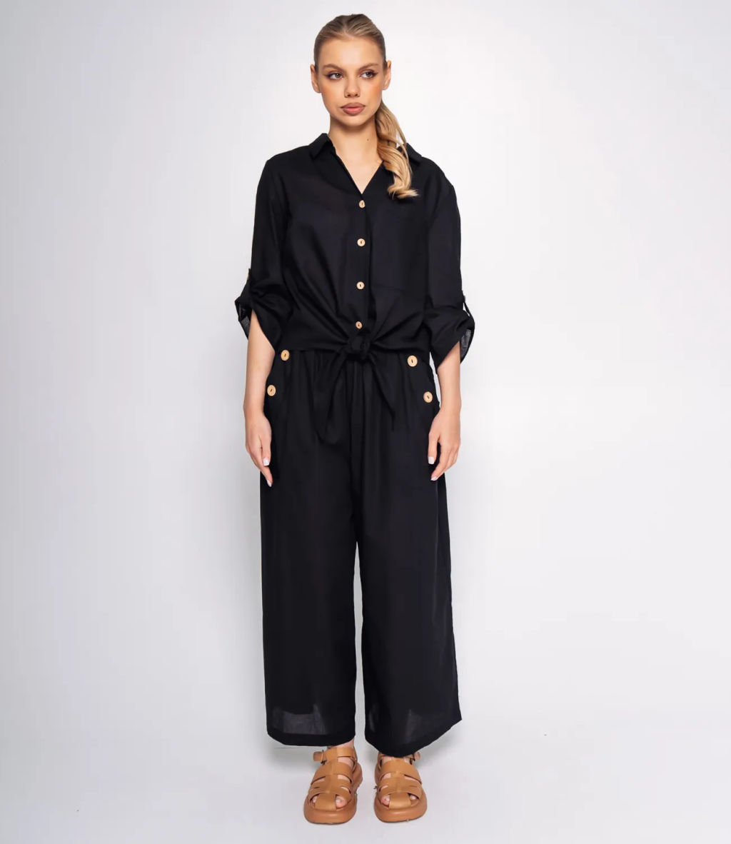 Костюм #ОКТ095013, чёрный - Dommod фото 2