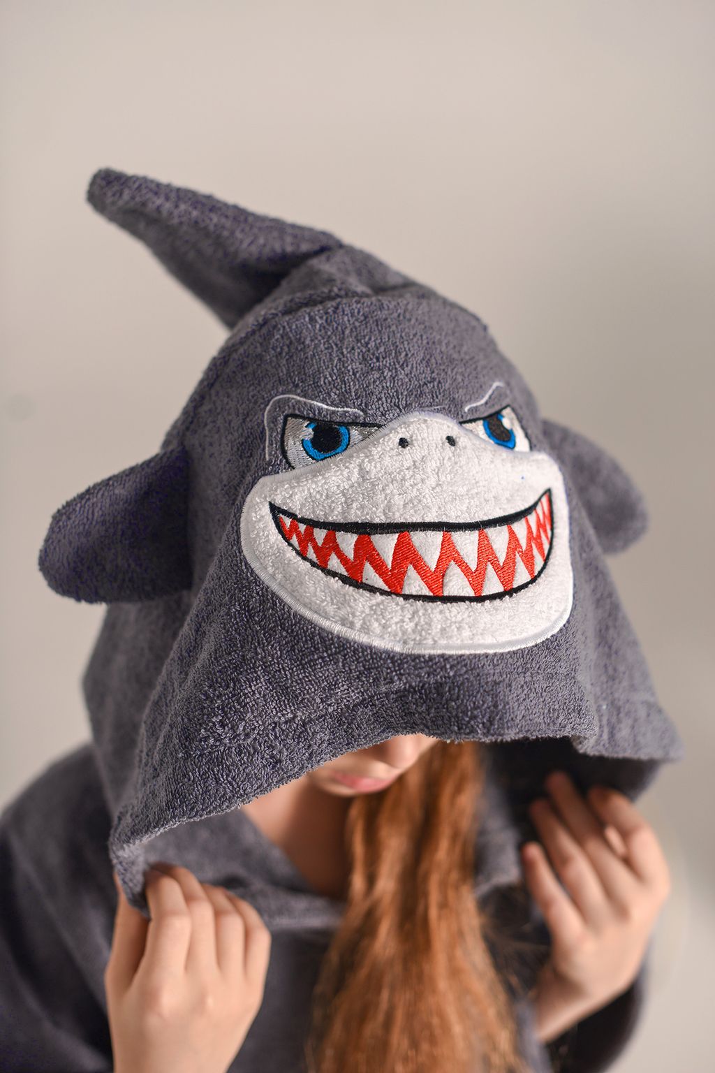 Пончо детское Акула - Оптима фото 5