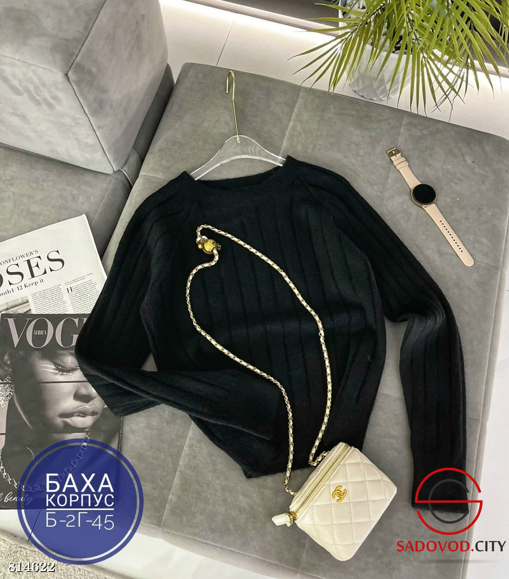 Свитер женский однотонный - Bruno фото 3