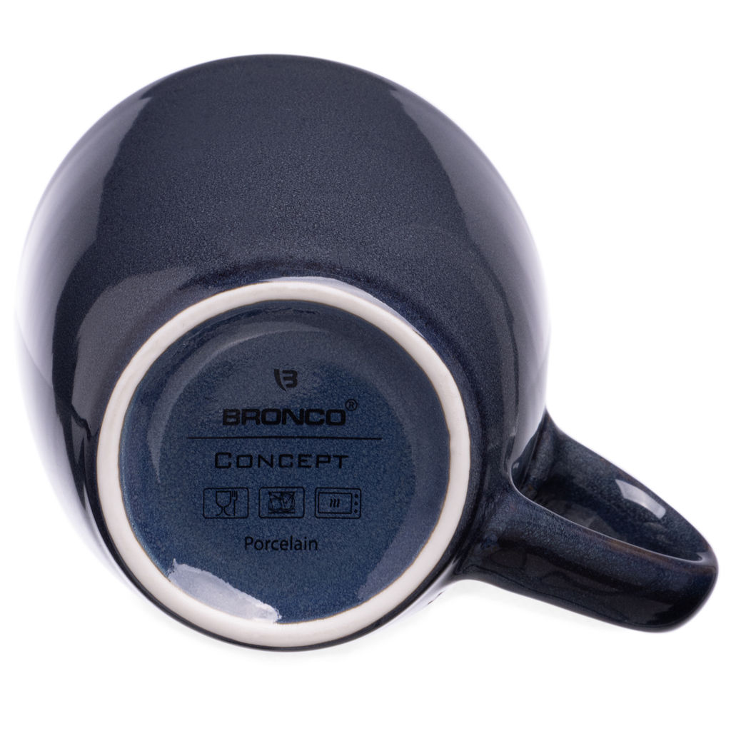 НАБОР КРУЖЕК BRONCO CONCEPT 4 ШТ. 355 МЛ СИНИЙ  фото 2
