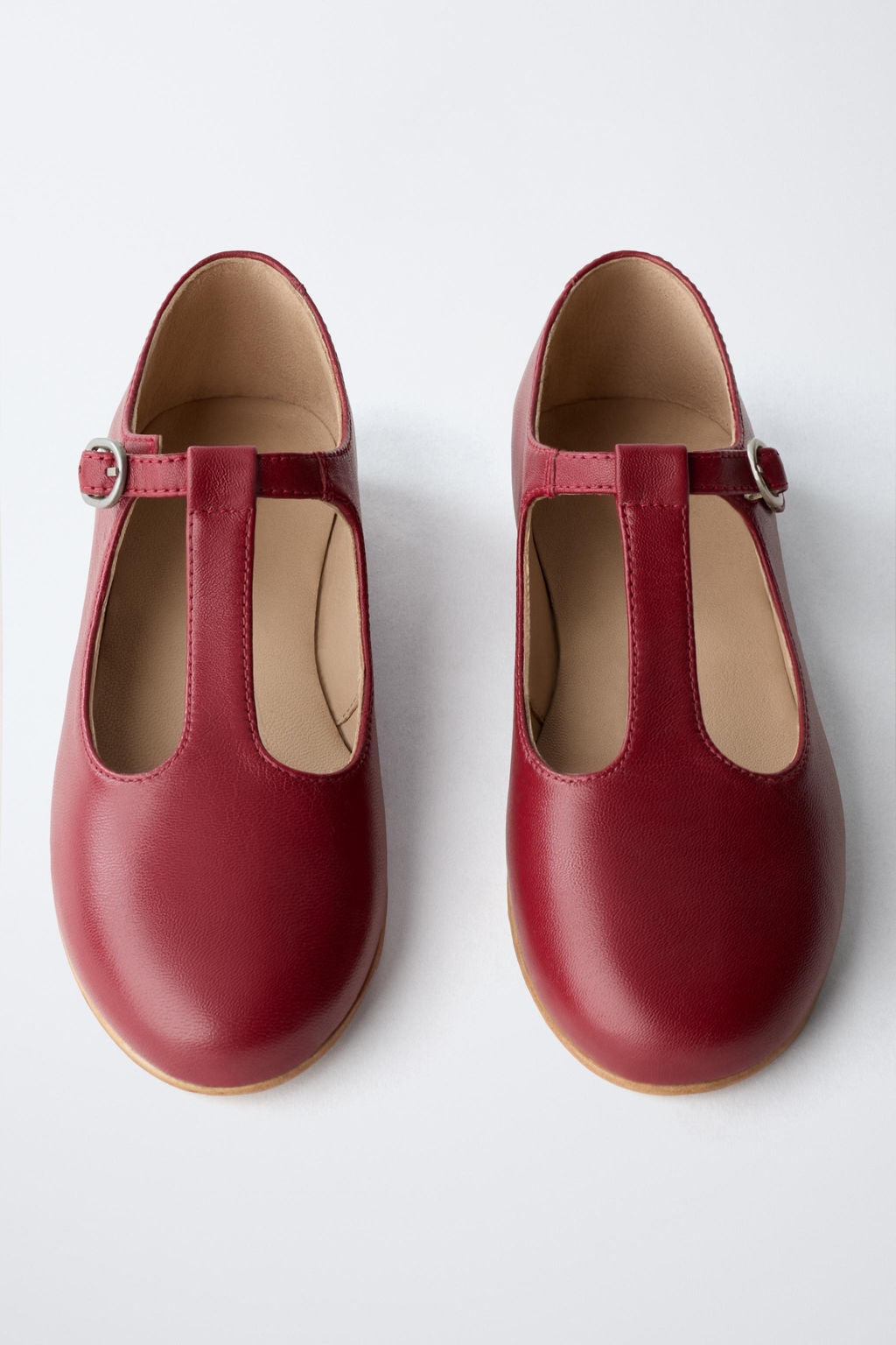 BAILARINA T PIEL LIMITED EDITION  / Rojo Burdeos