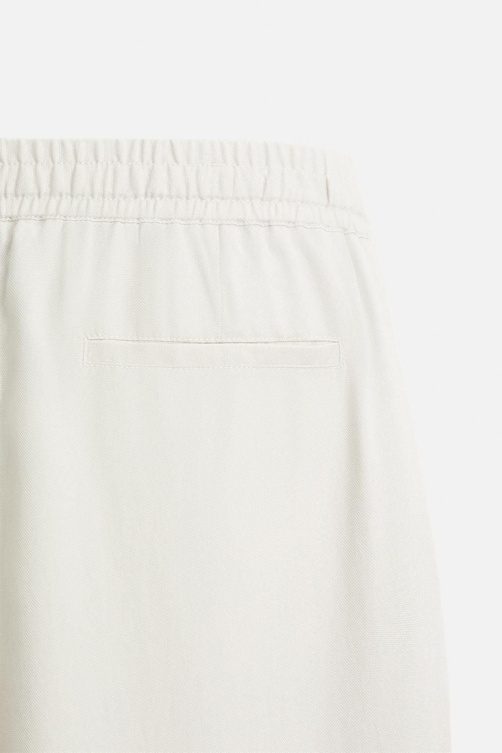 LYOCELL JOGGER WAIST TROUSERS - Zara фото 49