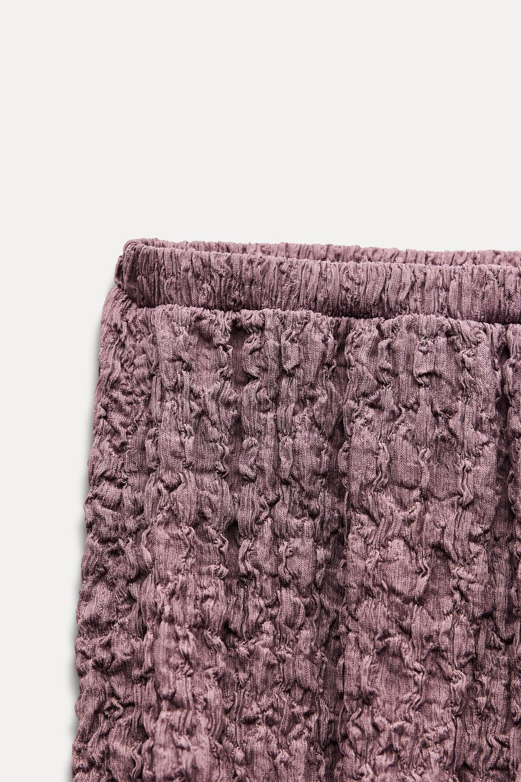 TEXTURED TROUSERS - Zara фото 3
