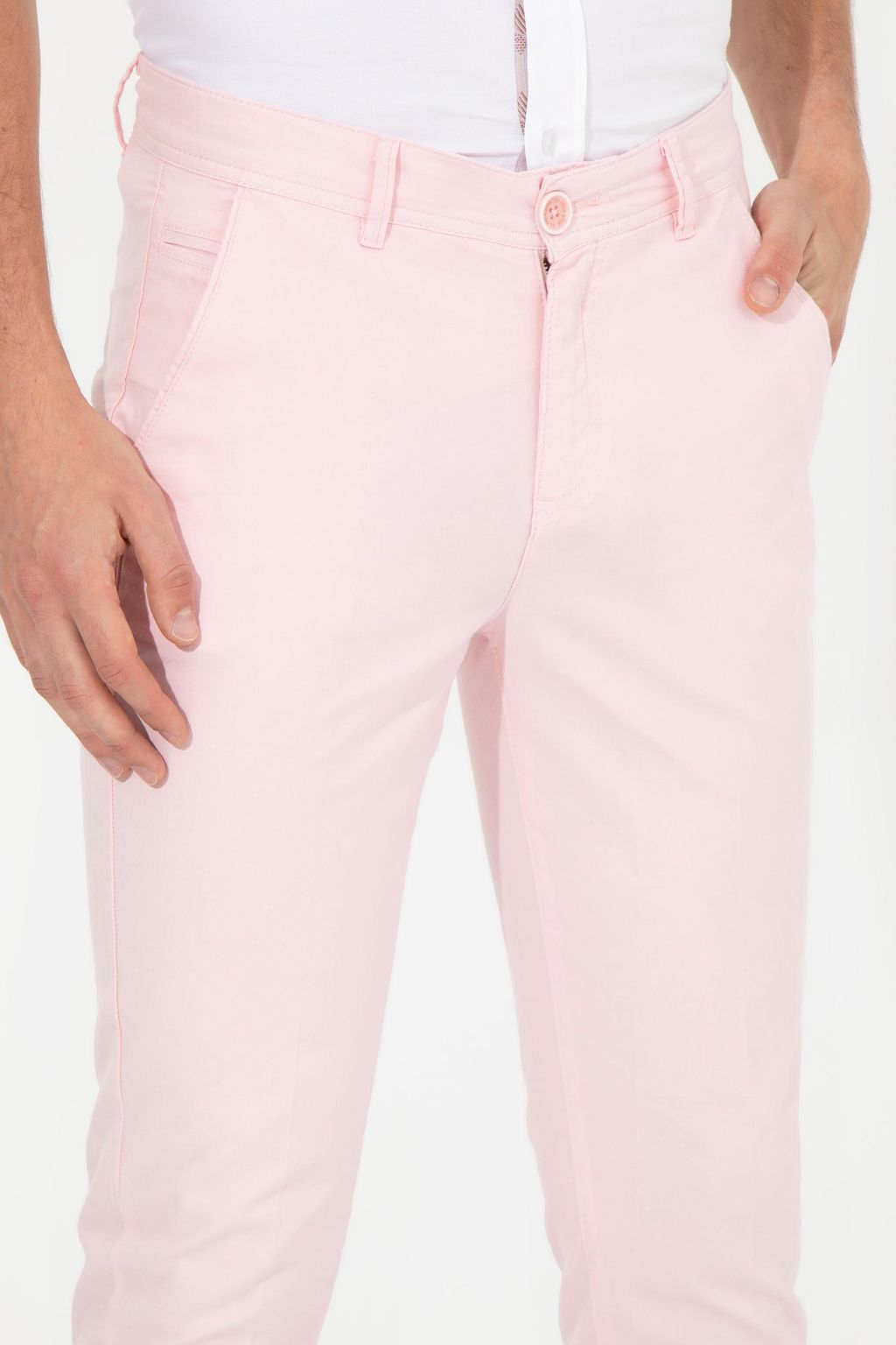 U. S. Polo Assn / Мужские розовые брюки из плотной ткани - U.s. polo assn фото 6