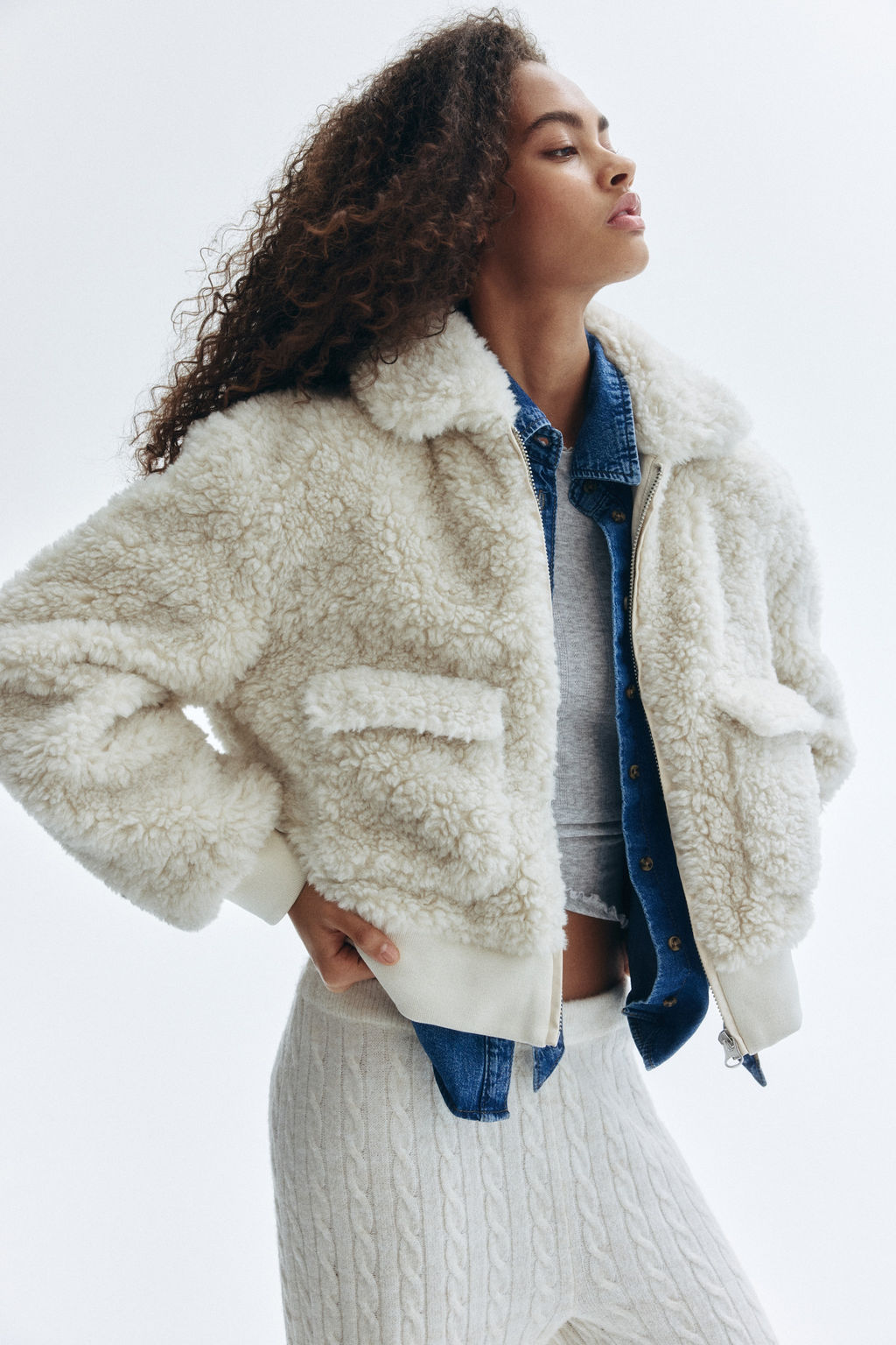 Chaqueta efecto pelo - H&m фото 3