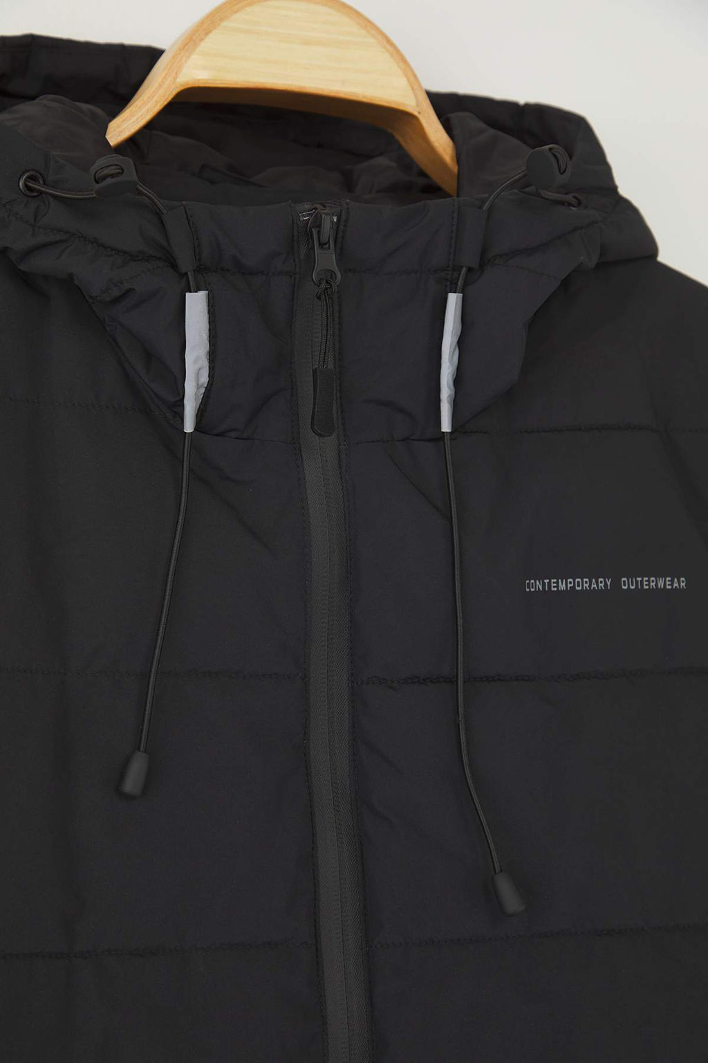 Bej Regular Kal?p Kapusonlu Su Itici Sisme Mont TWOAW26MO00000 - Trendyolmilla фото 15