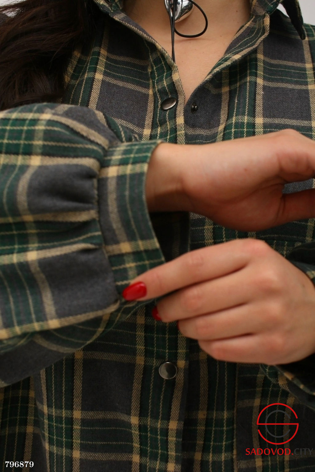 Стильная рубашка на пуговицах, - Bruno фото 4