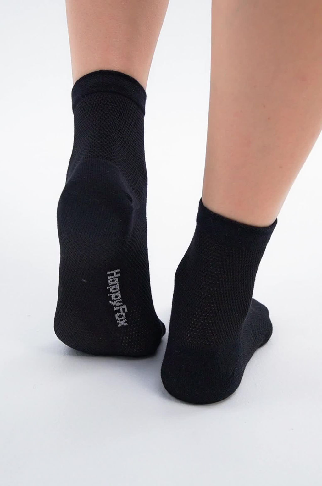 Набор базовых носков в сетку 6 пар Happy Fox фото 2