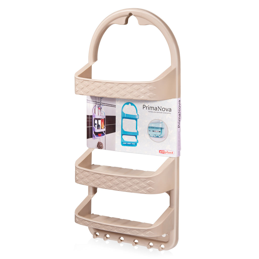 Полка для ванной комнаты PrimaNova арт. 448 ЭЛЬФ - Полимербыт фото 3