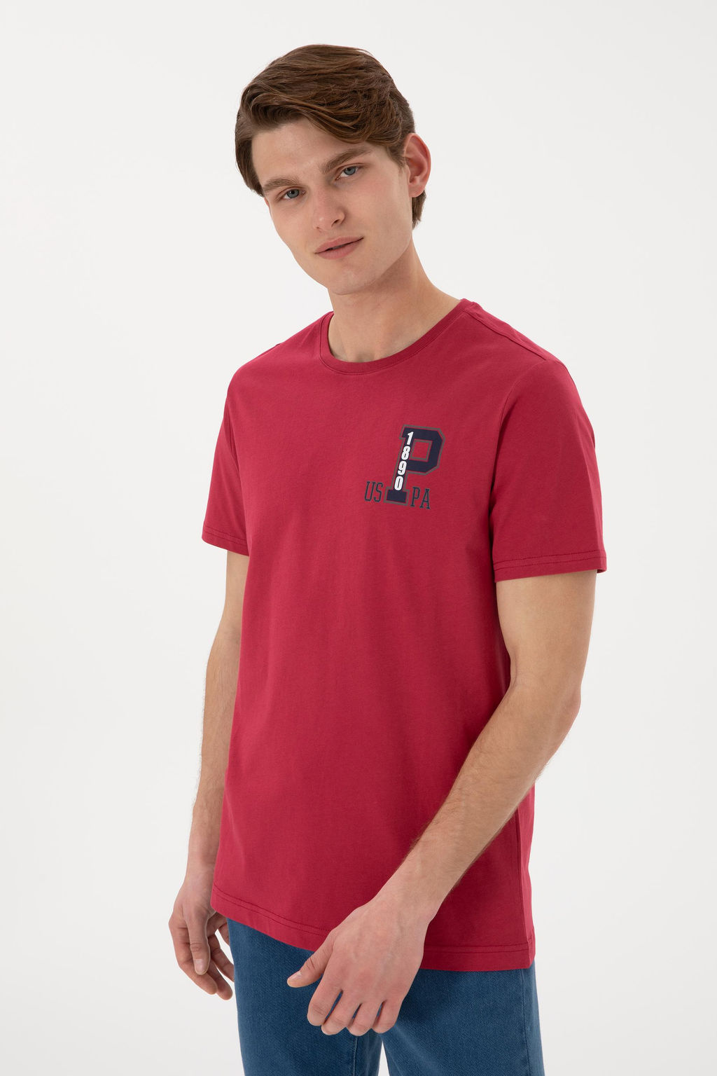 Erkek Bisiklet Yaka Vi_ne Ti__rt Sepette S_rpriz _ndirim - U.s. polo assn фото 3