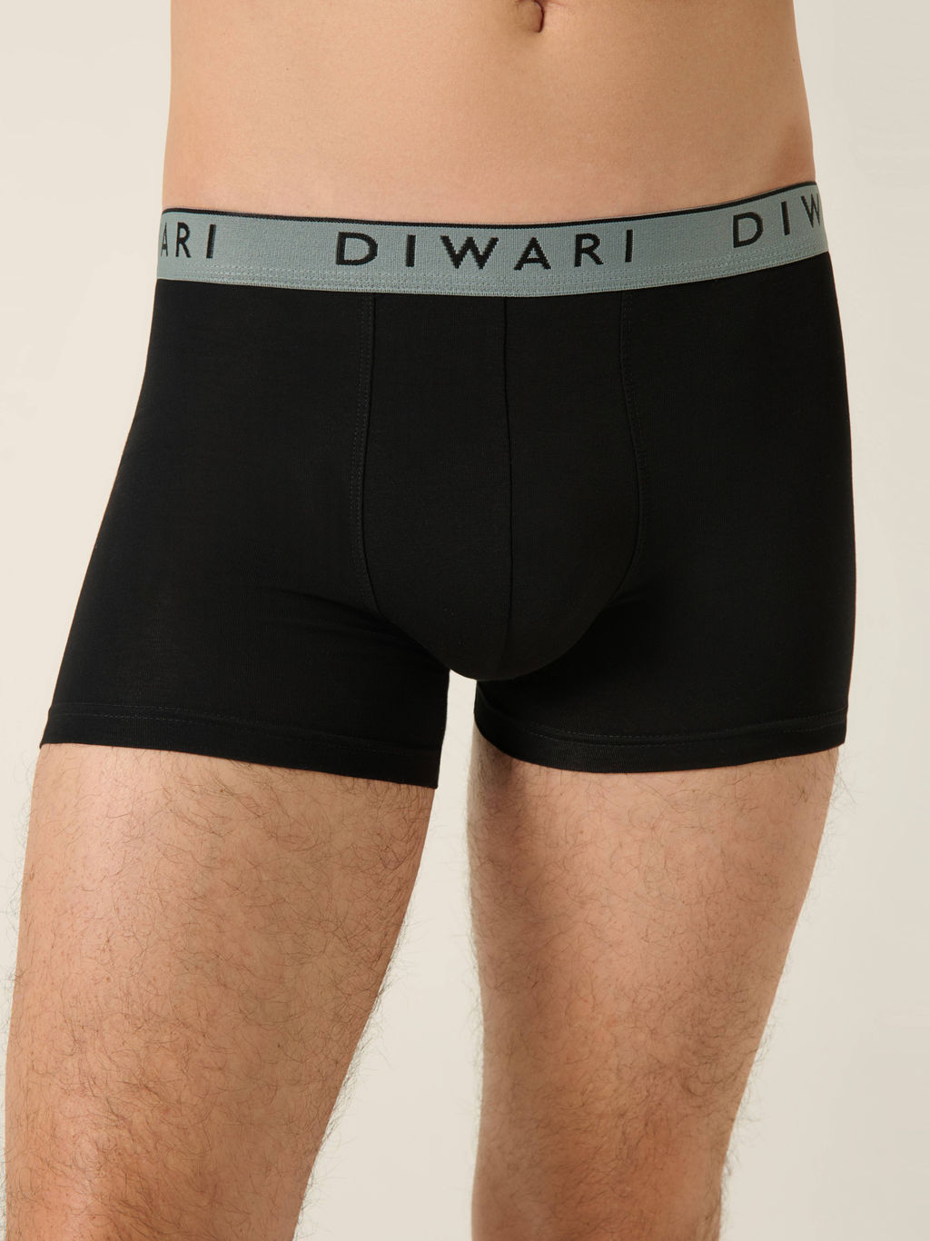 DIWARI PREMIUM MSH 1568 Трусы мужские (бандероль) black-silver blue - Conte elegant фото 4