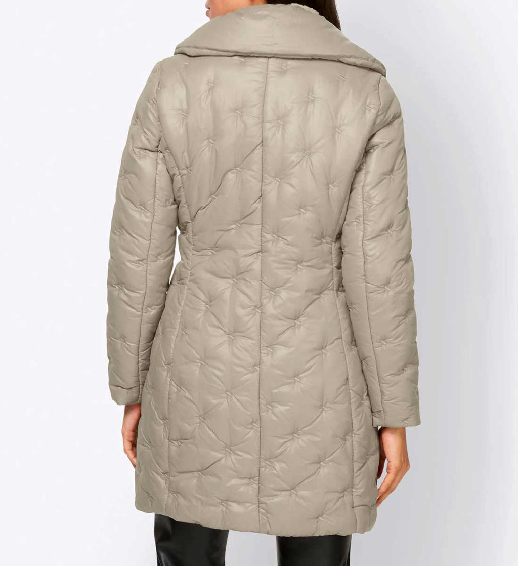 Стеганое пальто, кунжут - Ashley brooke фото 4