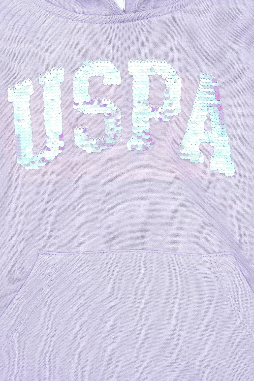 Базовый свитшот Girl Lilac Неожиданная скидка в корзине - U.s. polo assn фото 4