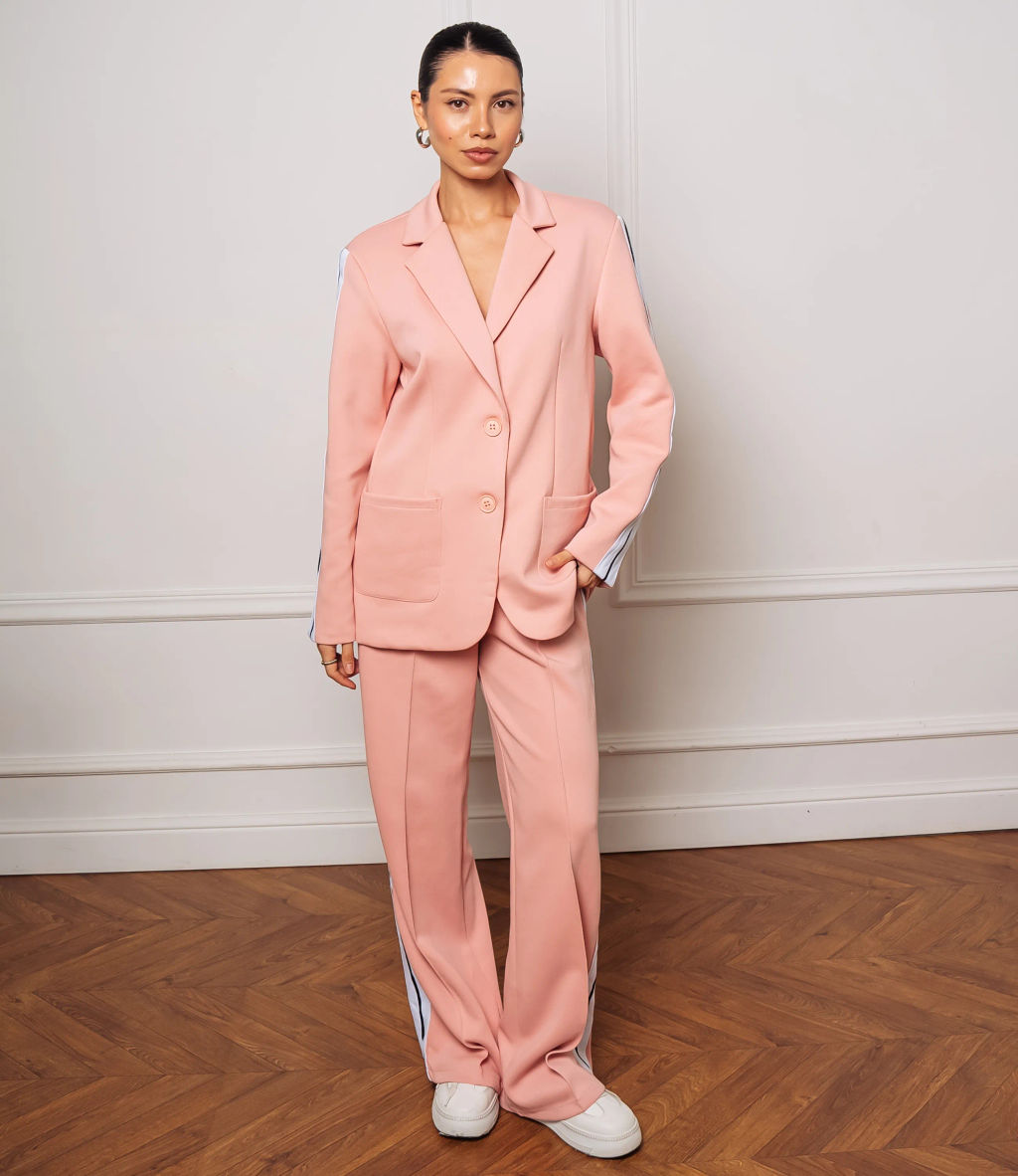 Костюм #ОКТ205001, пудровый - Dommod фото 3