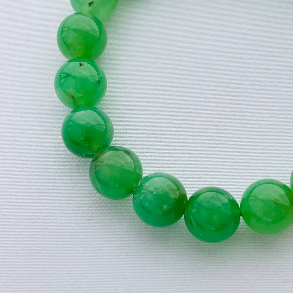 Браслет из Хризопраза - Радуга самоцветов фото 4