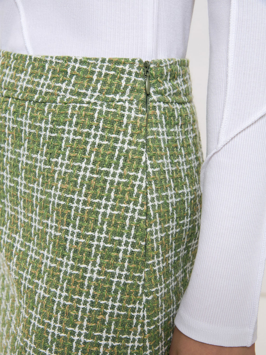 Юбка жен. Inana оливковый - Concept club фото 2