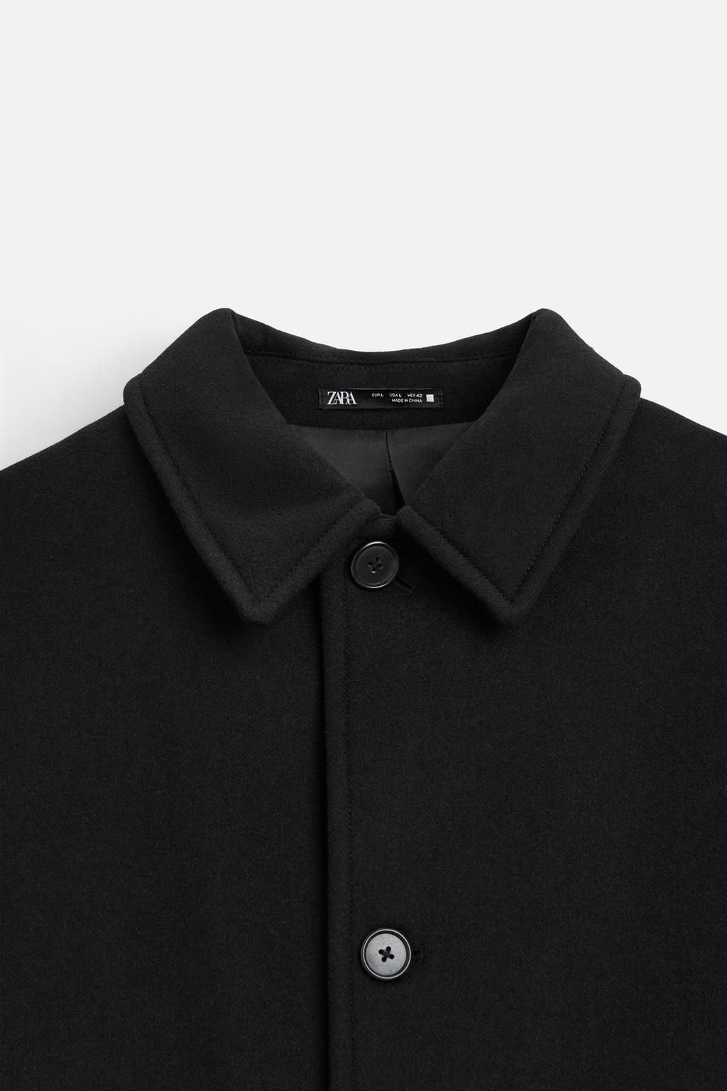 WOOL BLEND COAT - Zara фото 9