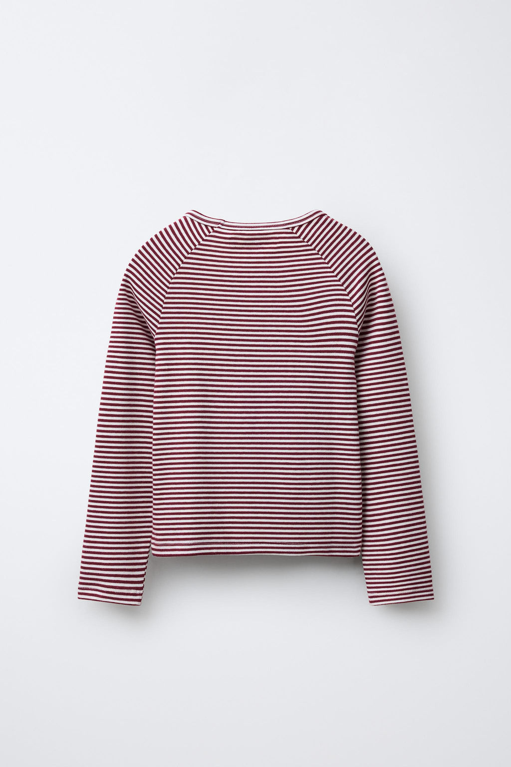 STRIPED T-SHIRT WITH MODAL - Zara фото 2