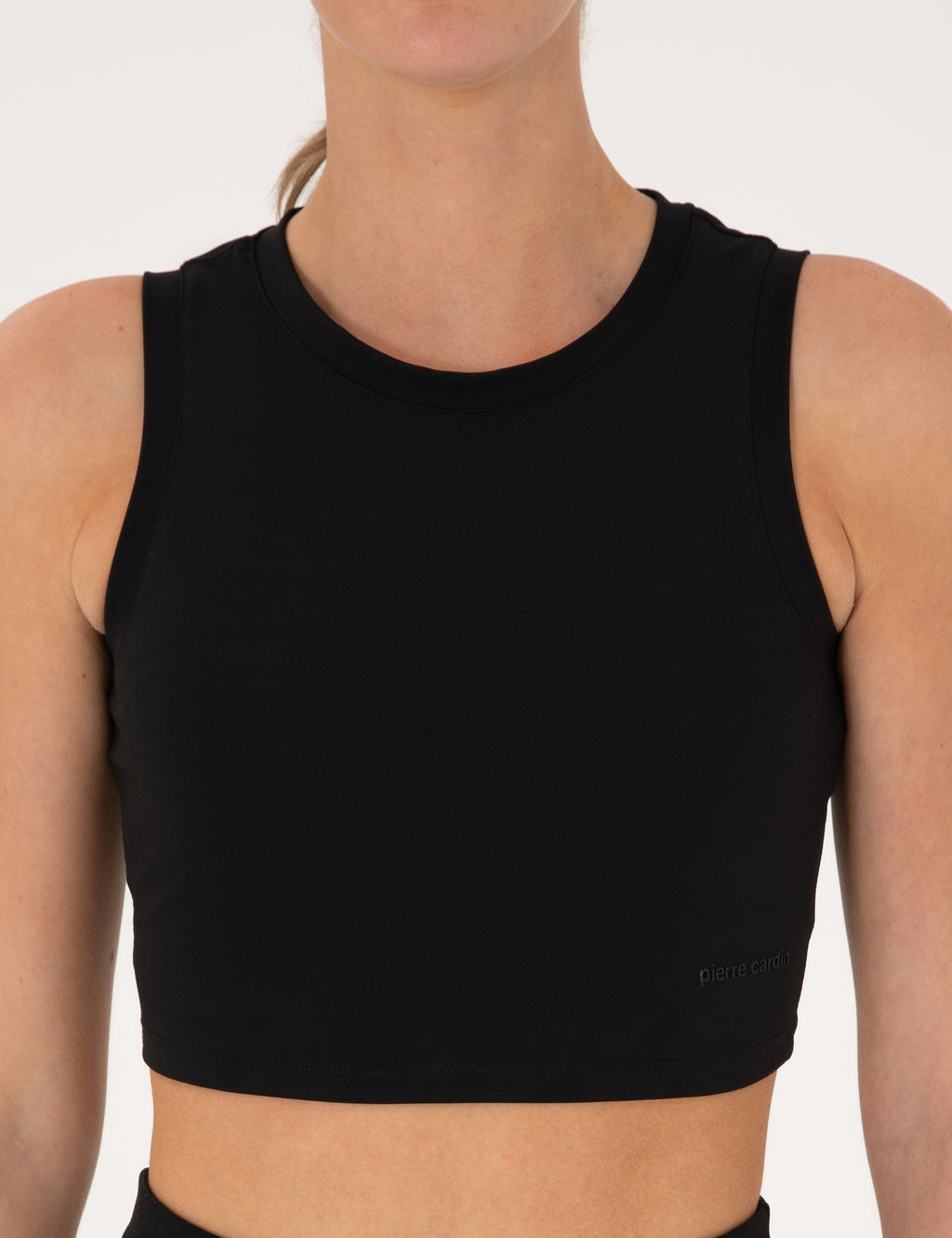 Siyah Crop Top Bustiyer