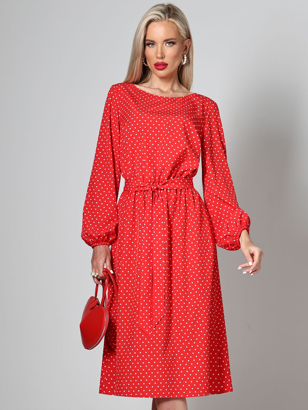 Платье Ставка на женственность, рэд - Dstrend фото 2