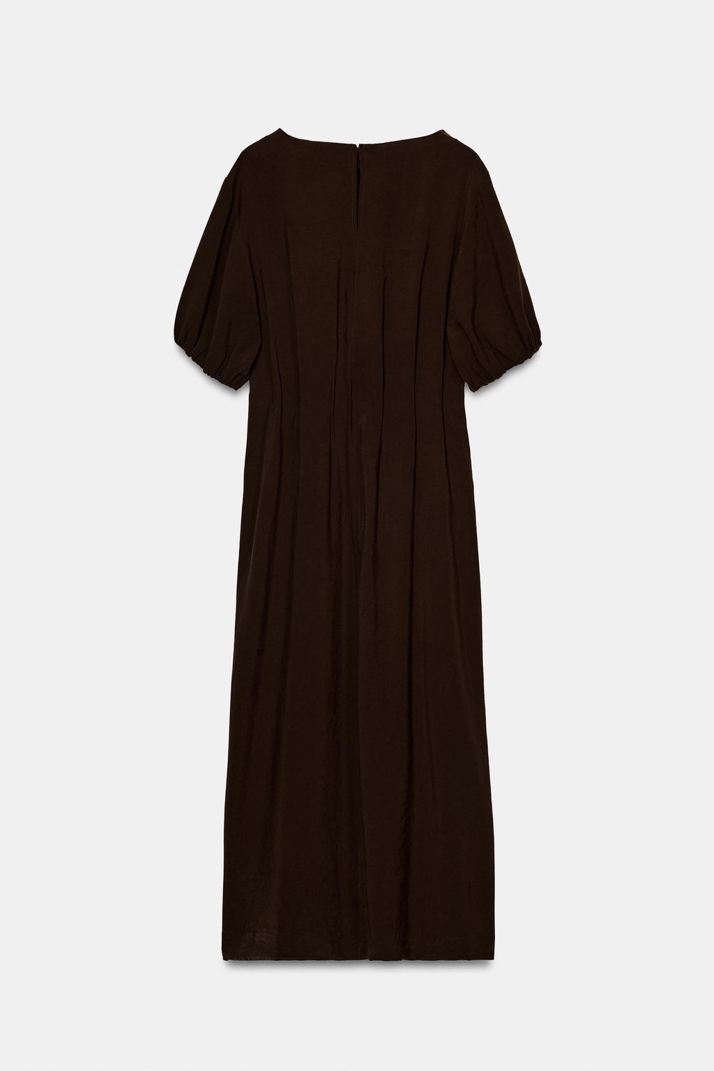 HALTER EYELET MIDI DRESS - Zara фото 12