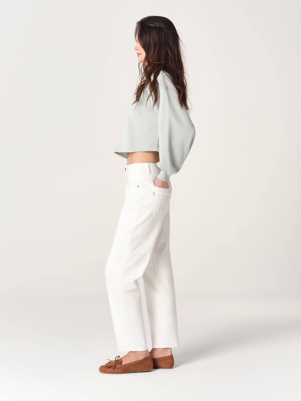 CONTE CON-854 Брюки женские off white  фото 4