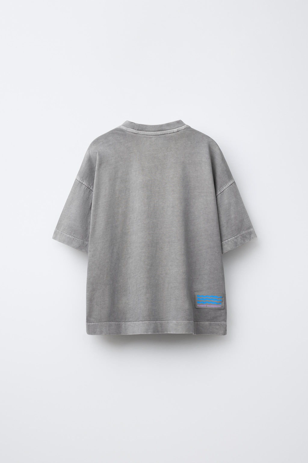 GARMENT DYE PRINTED T-SHIRT AND BERMUDA SHORTS SET - Zara фото 2