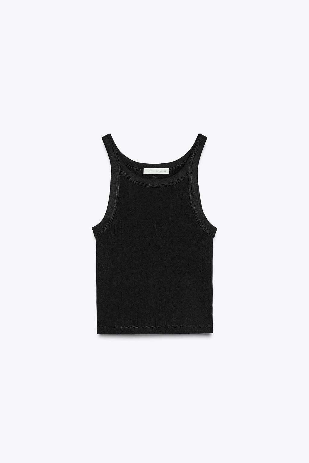 RIBBED CROP TOP - Zara фото 13