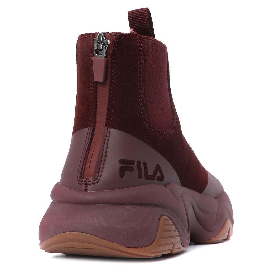 Женские высокие кроссовки FILA NEBULA MID 2.0 W Артикул 2414894, бордовый