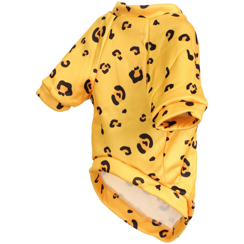 Кофта - толстовка для мелких пород собак "BRO Style", принт леопард, р 2XL