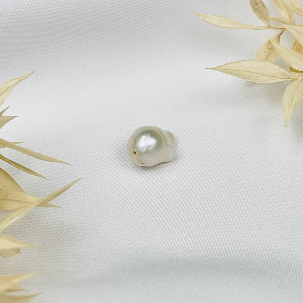 Бусины для украшений из белого Жемчуга (1 шт) - Радуга самоцветов фото 2