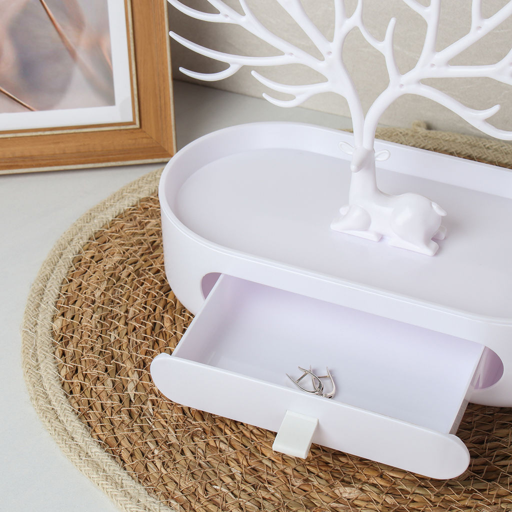 Подставка для украшений 24,5х26 см / GL-18 /уп 20/белая - ГалеонТрейд фото 4