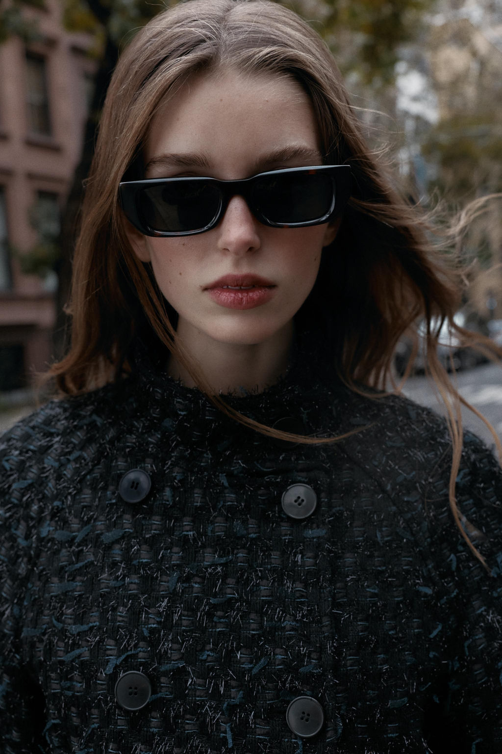 METALLIC THREAD TEXTURED CROSSOVER JACKET - Zara фото 5