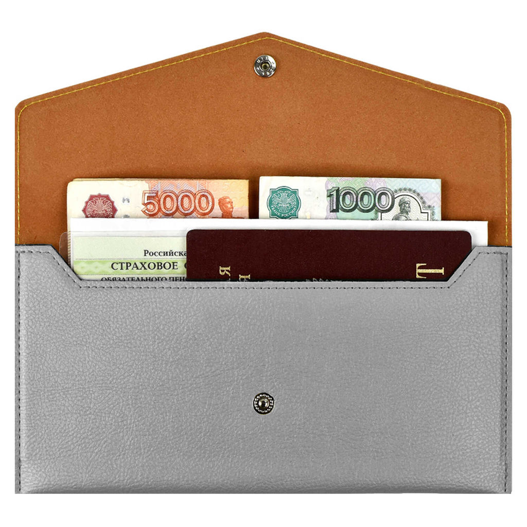 Органайзер-папка д/путешествий арт.48412/50 НАППА СЕРЕБРЯНЫЙ МЕТАЛЛИК - Феникс+ фото 5