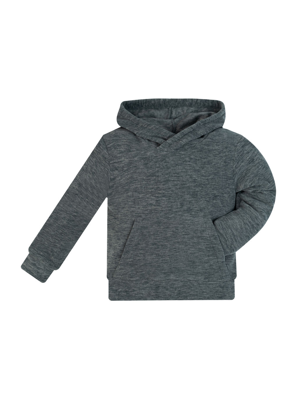 Костюм детский флисовый темно-серый 7043кт (128, 64)