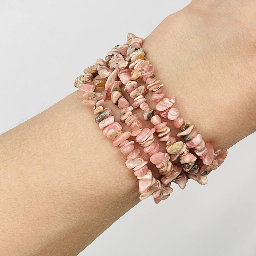 Бусины для украшений из Родохрозита крошка