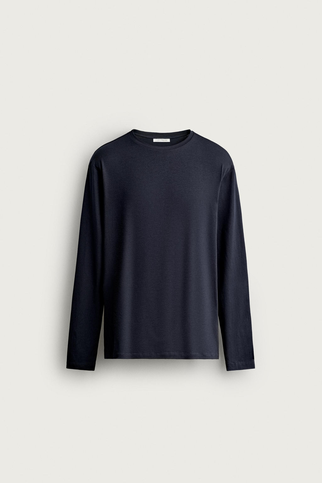CAMISETA SLIM FIT B?SICA / Marino - Zara фото 2