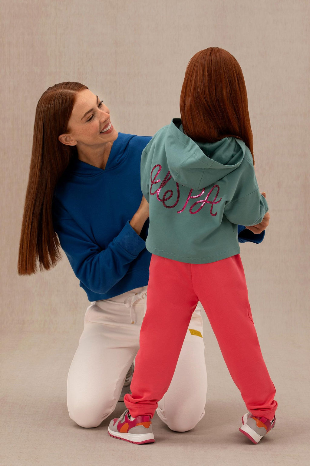 U. S. Polo Assn Мятная толстовка с капюшоном для девочек - U.s. polo assn фото 5