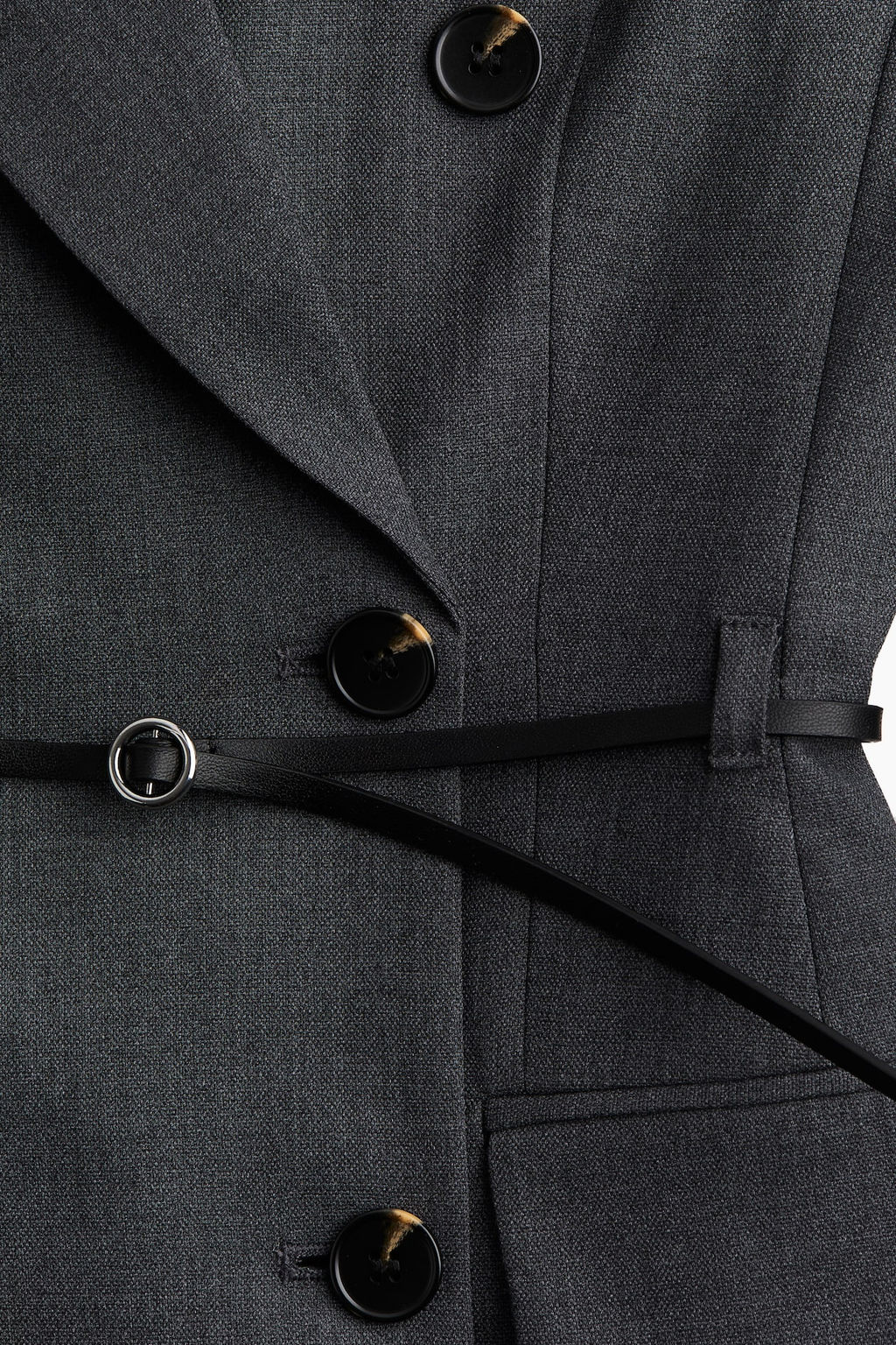Vestido blazer con cinturon - H&m фото 6