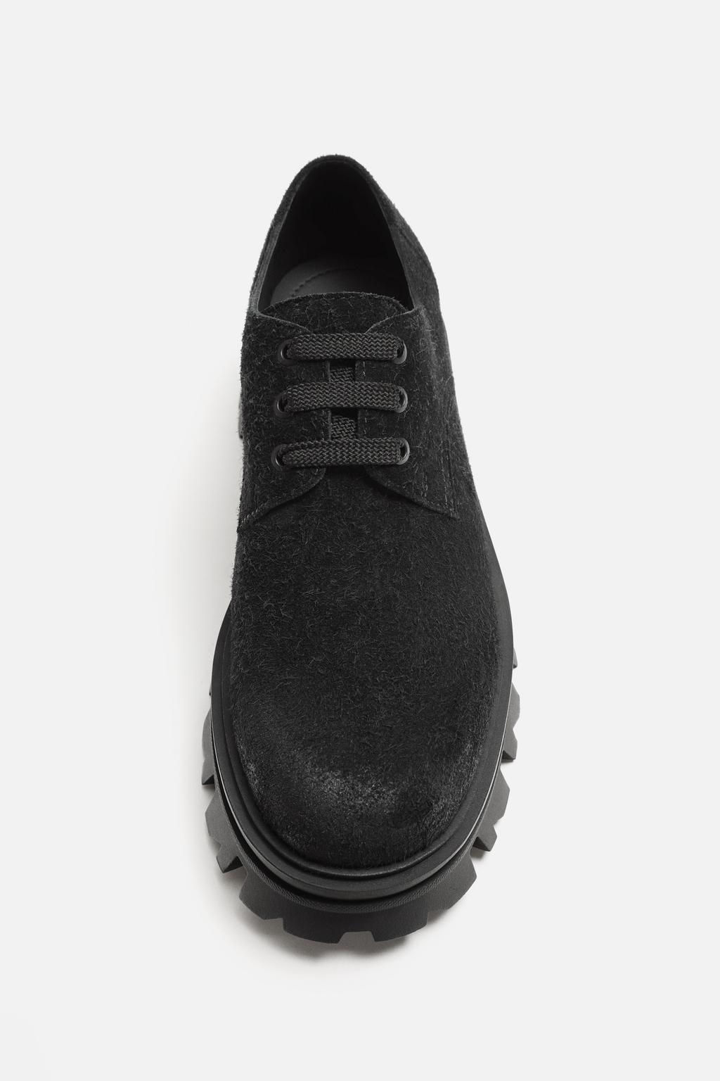 CHUNKY LEATHER SHOES - Zara фото 7