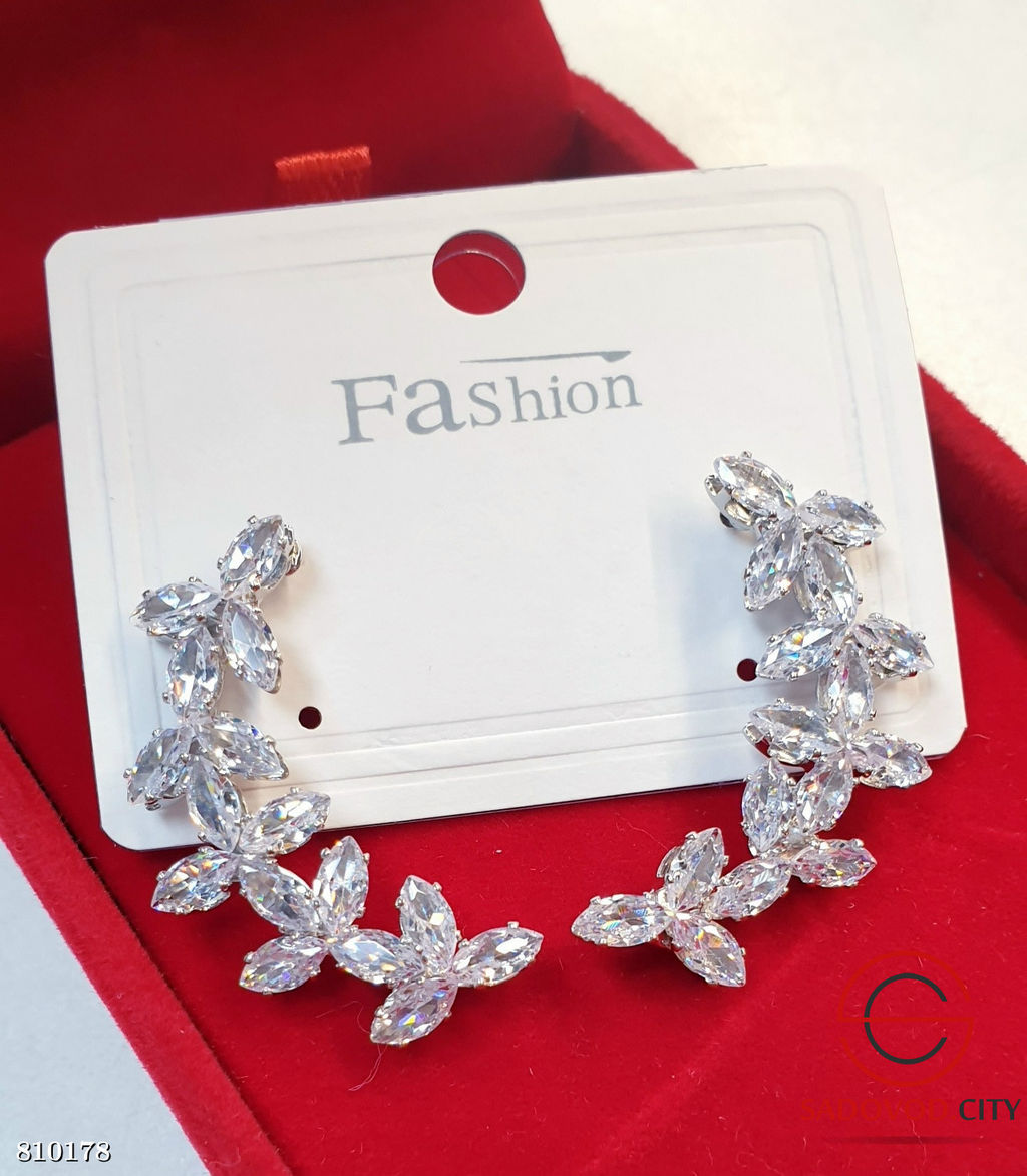 Серьги с кубическим цирконием - Bruno фото 10