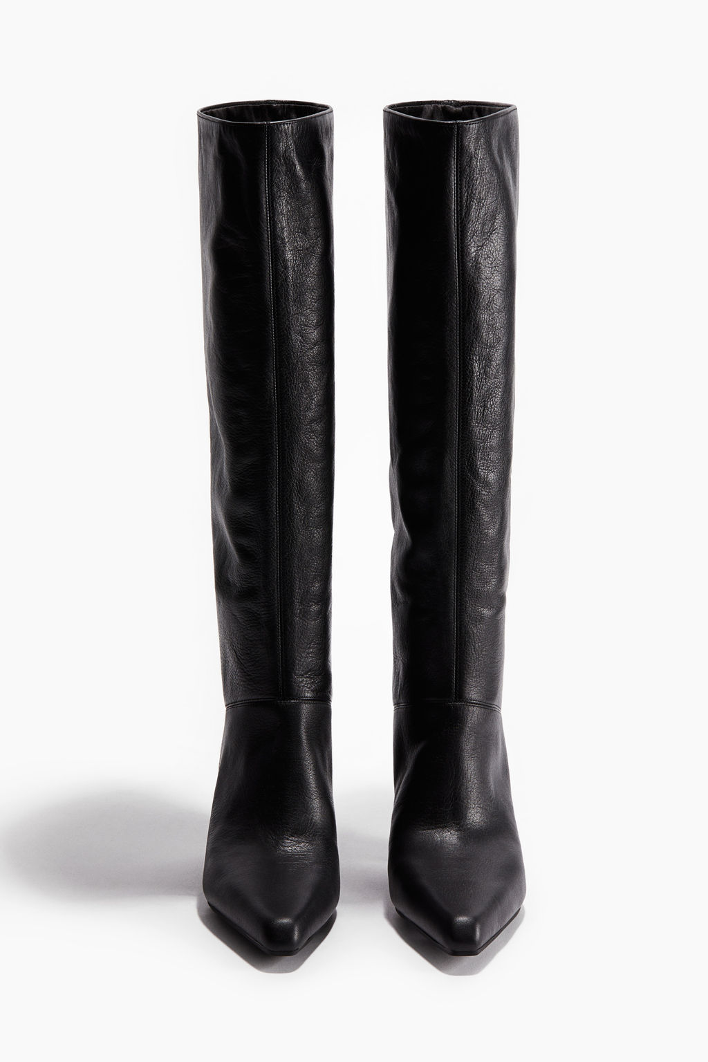 Botas de piel a la rodilla - H&m фото 2