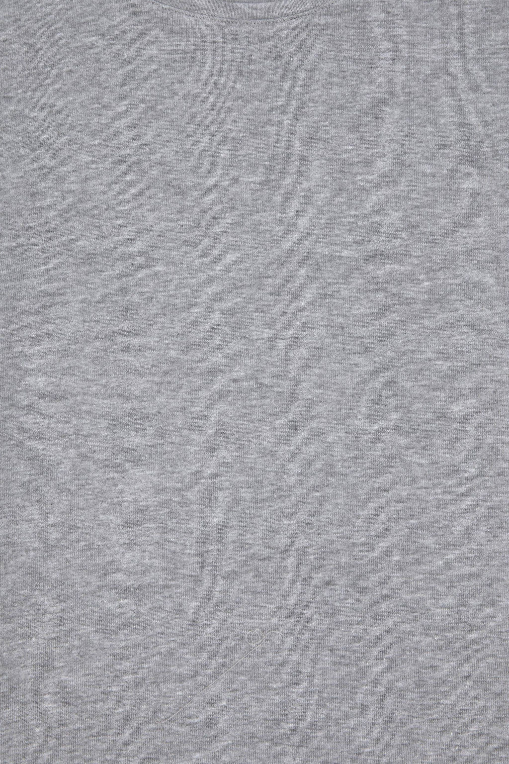 Серая меланжевая базовая футболка для девочек - U.s. polo assn фото 3