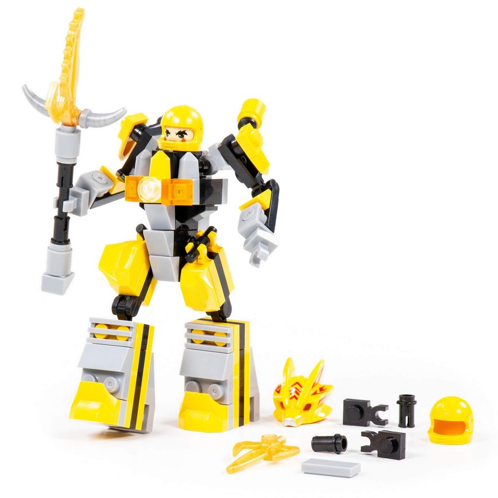 Конструктор Классик Роботы-воины-1.6 (98 элементов) (в коробке) - Полесье фото 6