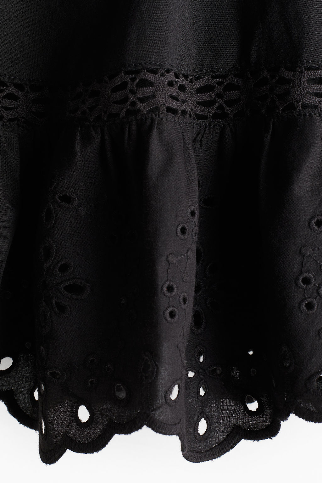 Pantal?n corto con bordado ingl?s - H&m фото 2