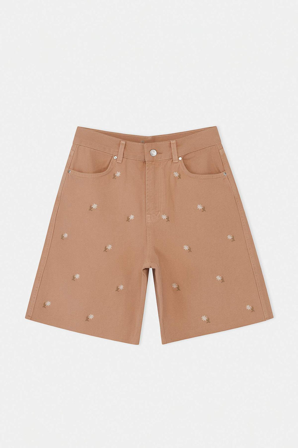 Pembe Cicek Nak?sl? City Boy Denim Sort TWOSS26SR00070 - Trendyolmilla фото 5