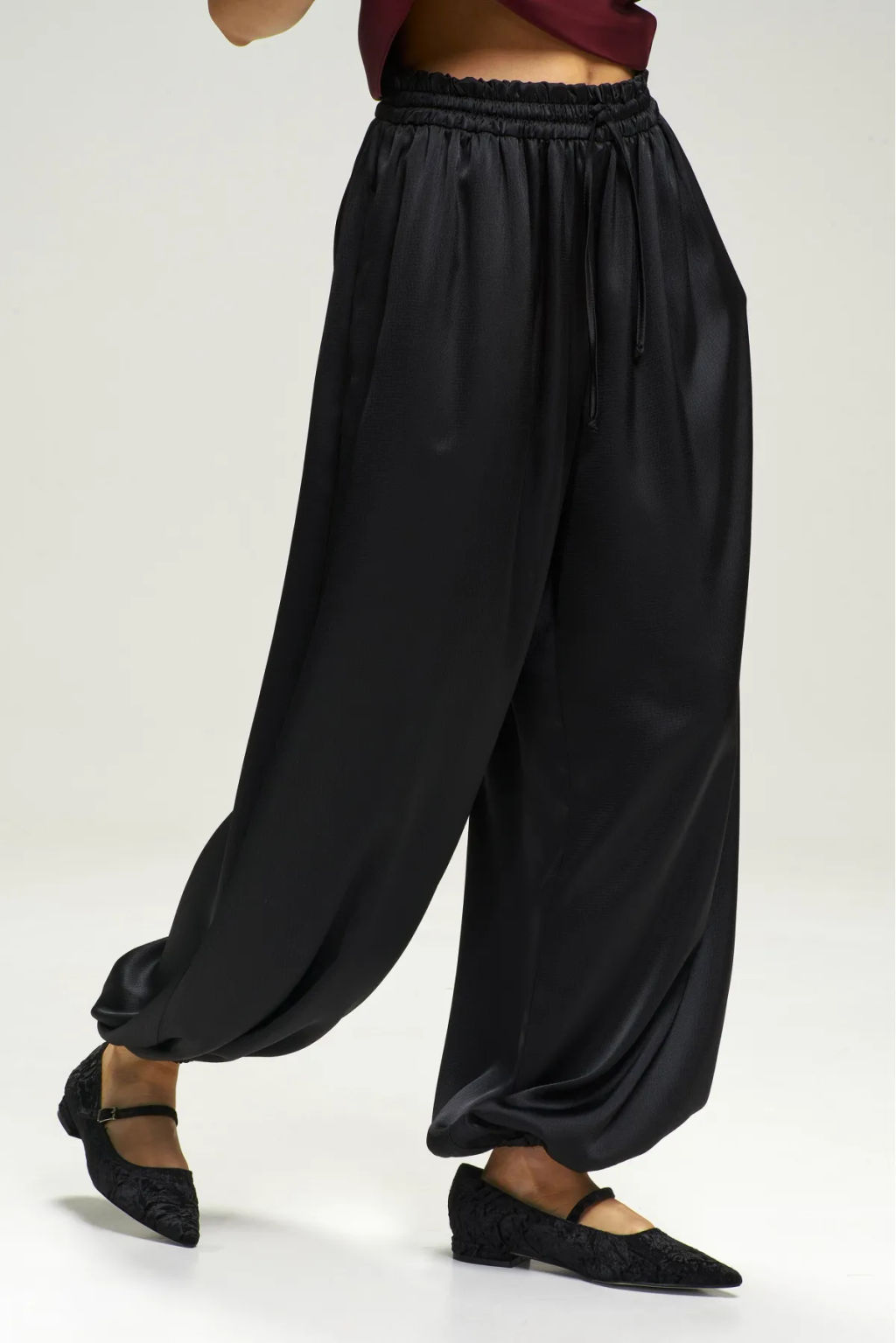 Брюки-алладины Black