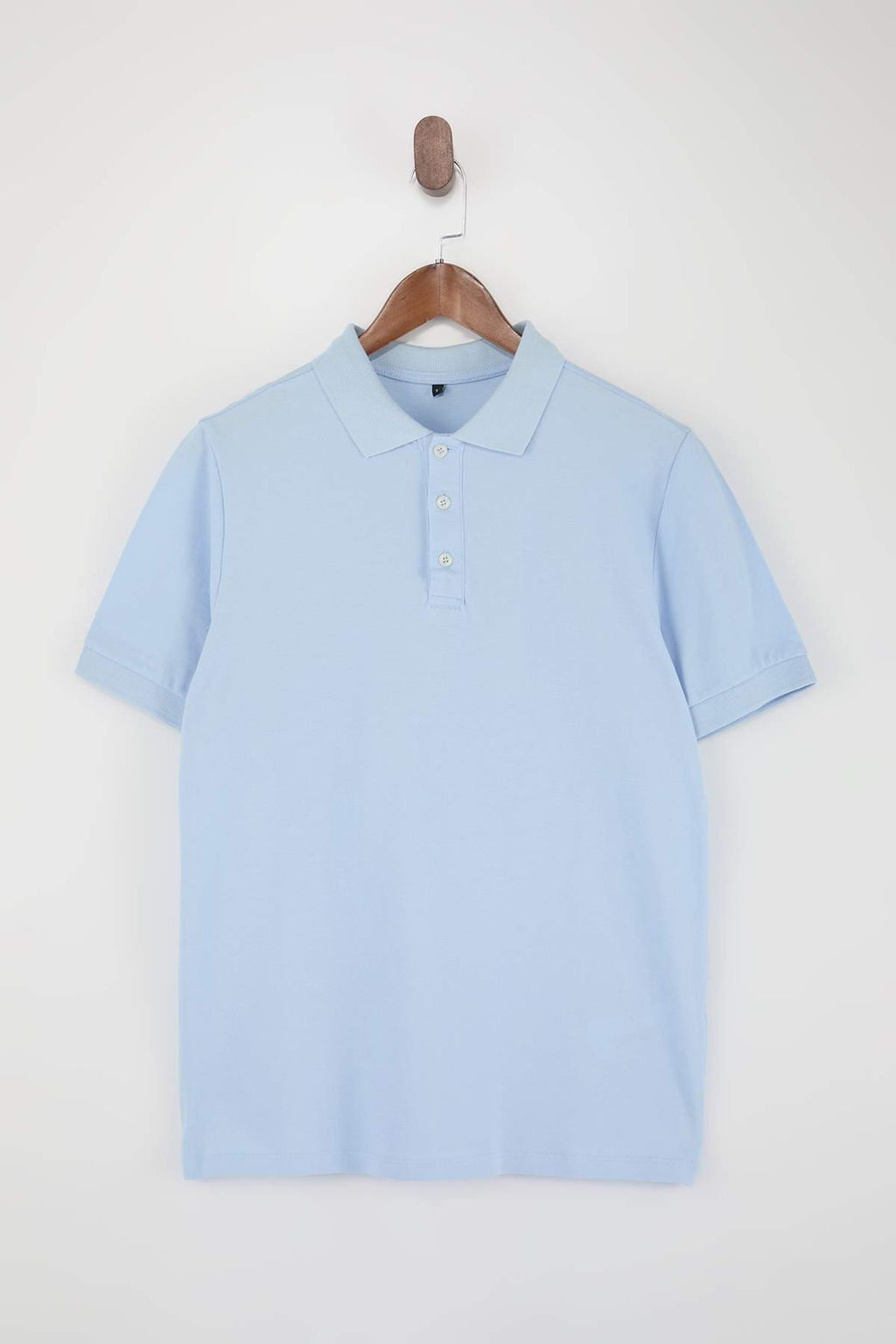 Lacivert - Mavi- Beyaz Slim/Dar Kesim 3lu Paket Polo Yaka T-shirt TMNSS25PO00047