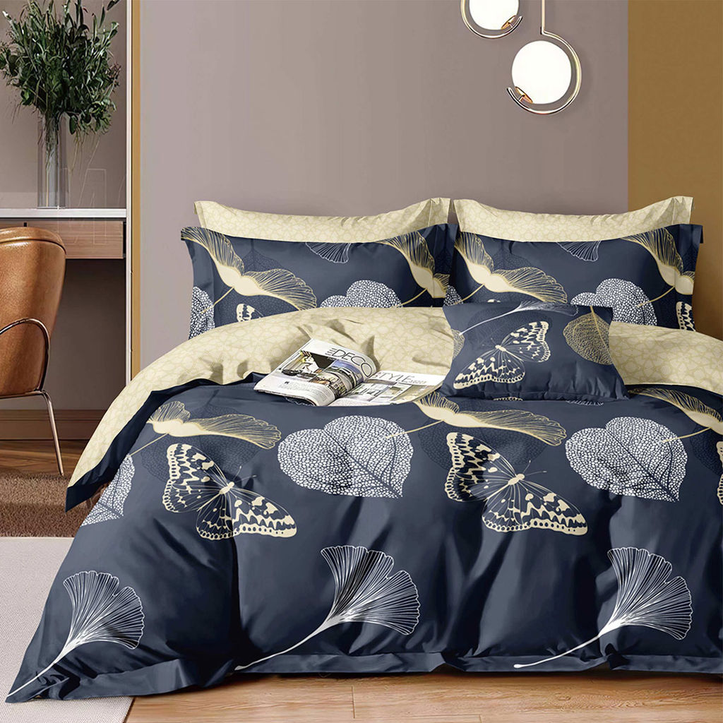 КПБ Поплин Эксклюзив (молния) - Полет бабочки 1.5 сп. (нав.50х70)