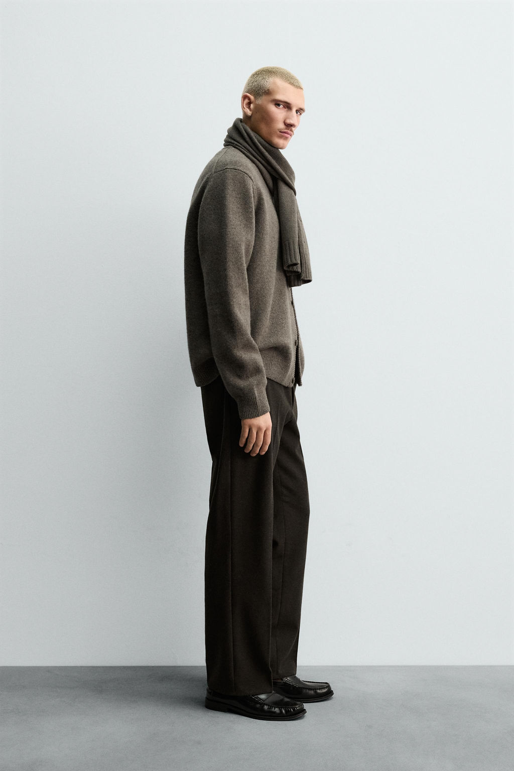 100% WOOL CARDIGAN - Zara фото 4